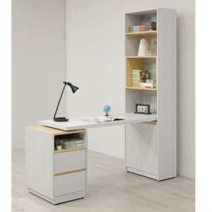 A558-04 泰勒5尺桌面書櫃組⊙可反向擺放