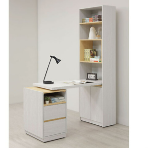 A558-06泰勒4尺書面書櫃組 ⊙可反向擺放