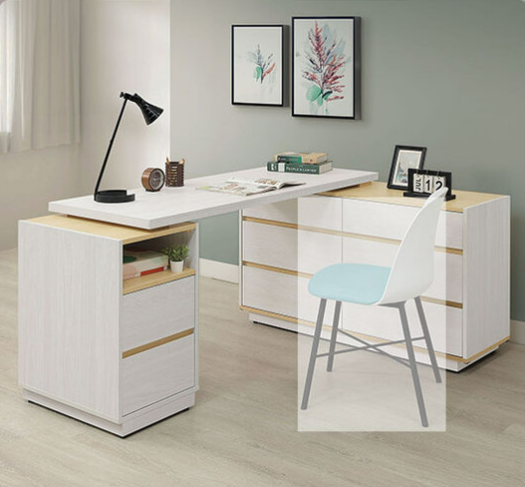 A558-07泰勒5尺伸縮功能桌⊙可反向擺放