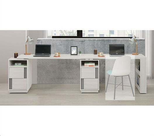 A562-03凱倫9尺雙人書桌組