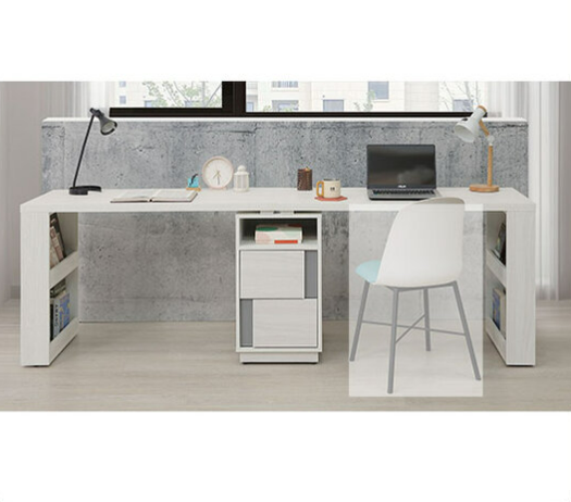 A562-04凱倫8尺雙人書桌組