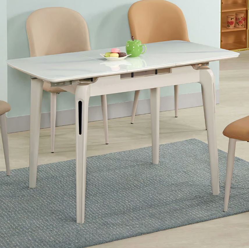 876-2森町玻璃拉合餐桌