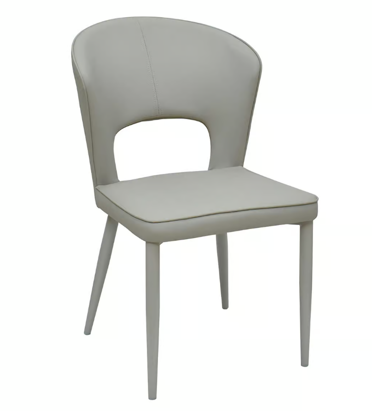 928-6斯維登膚色貓抓皮餐椅 (坐寬44坐深44坐高45cm)