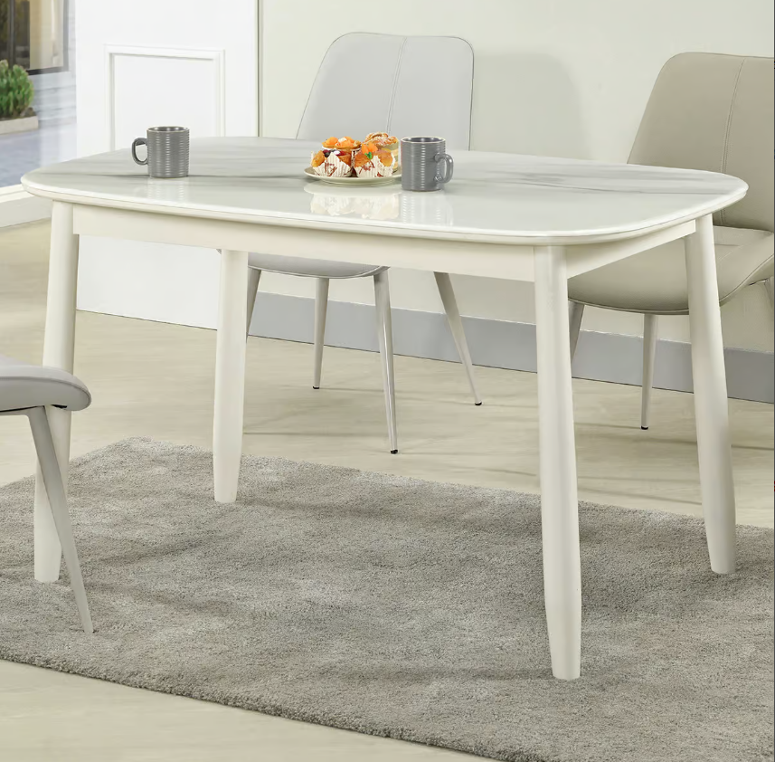 884-3珂川4.3尺科技石椭圓餐桌