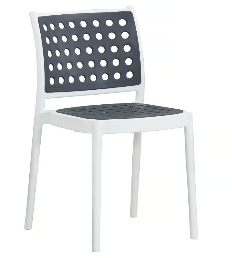 929-13俐思深灰色餐椅 (坐寬42.5坐深41坐高46cm)