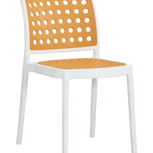 929-13 俐思黃色餐椅(坐寬42.5坐深41坐高46cm)