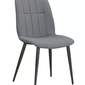 926-6格羅深灰色貓抓皮餐椅 (坐寬44坐深41坐高44cm)