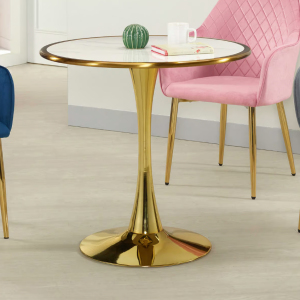 916-2 夏洛特2.6尺岩板圓桌