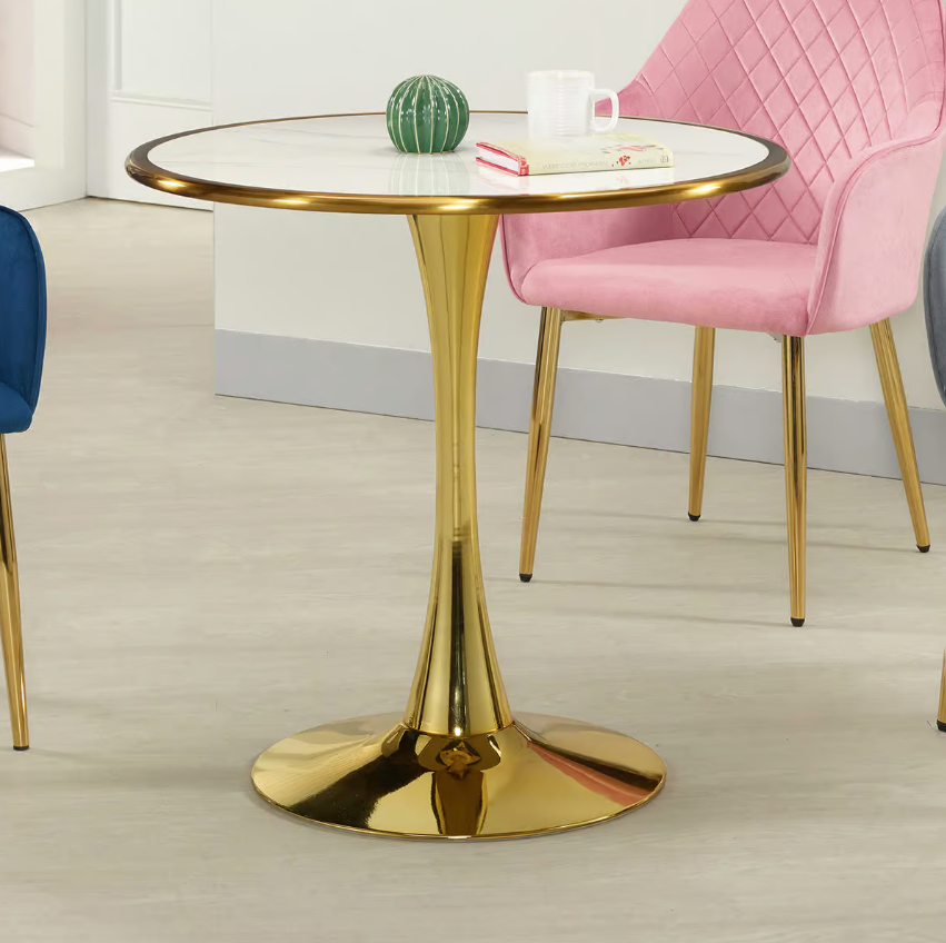 916-2 夏洛特2.6尺岩板圓桌