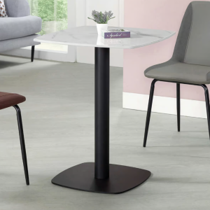 914-3睿柏2尺岩板黑色方桌