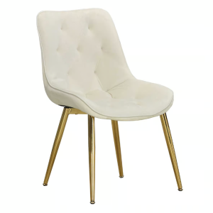 921-6康鉑米白色布餐椅 (坐寬37坐深42坐高43cm) (布套不可拆洗)