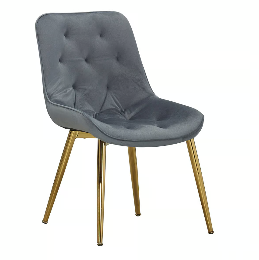 921-8康鉑灰色布餐椅 (坐寬37坐深42坐高43cm) (布套不可拆洗)