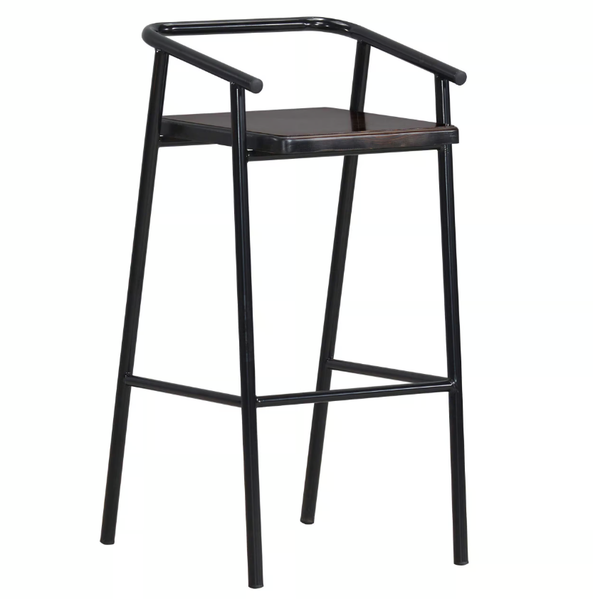 934-9 沃爾實木吧台椅 (坐寬38坐深38坐高76cm)