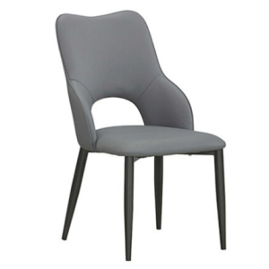 925-15 和泊灰色貓抓皮餐椅 (坐寬46坐深48.5坐高44cm)