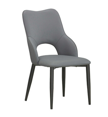 925-15 和泊灰色貓抓皮餐椅 (坐寬46坐深48.5坐高44cm)