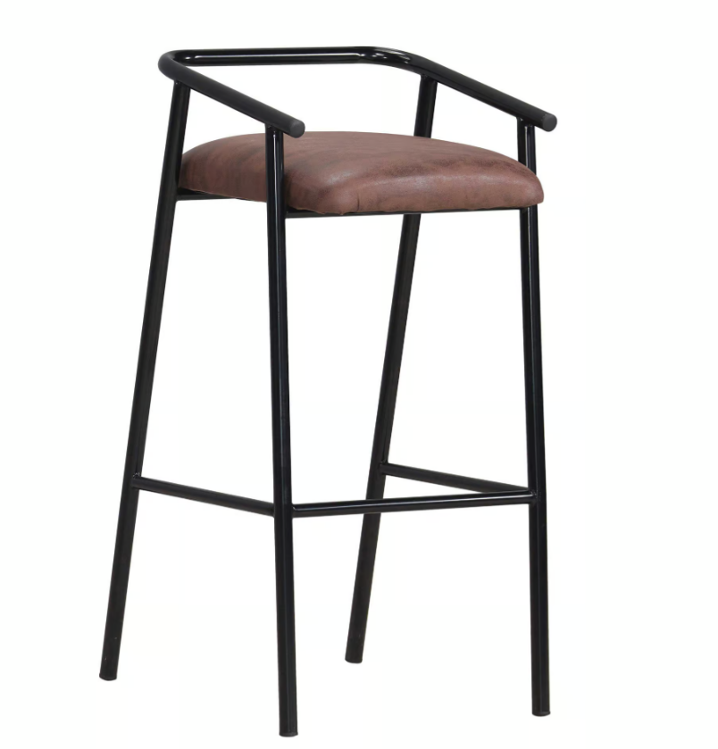 934-11 沃爾皮面吧台椅 (坐寬39坐深39坐高80cm)