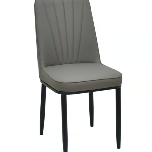 928-21 迪福深灰色貓抓皮餐椅(坐寬42坐深40坐高47.5cm)