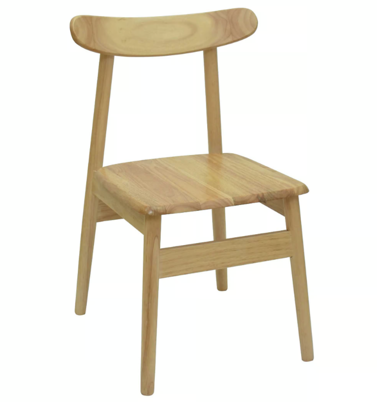 931-13淺間實木牛角椅 (坐寬40坐深40坐高43cm)