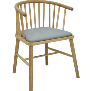 932-4 溫馨實木貓抓皮餐椅 (坐寬41坐深38坐高46cm)