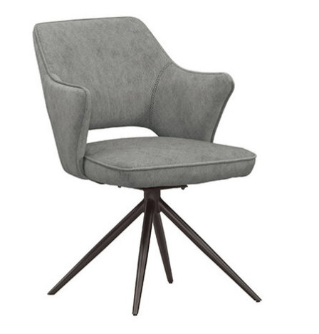 A1875-2 米蘭達餐椅 貓抓布 五金腳 坐高48公分