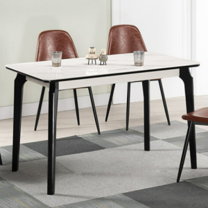 A1799-2 賽爾瑪4尺岩板餐桌 實木腳 桌面9mm岩板