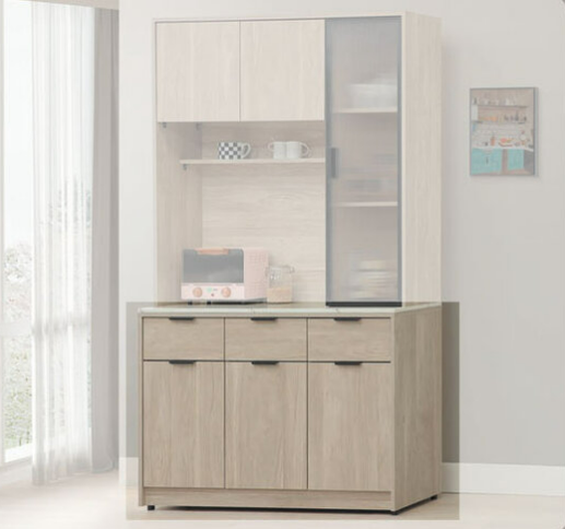 E361-4 汎芮德4尺石面餐櫃 下座