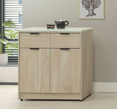 E361-2 汎芮德2.7尺石面餐櫃下座