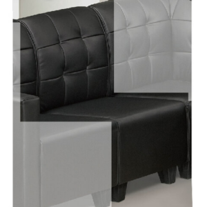 G539-2 2092黑皮單人中椅