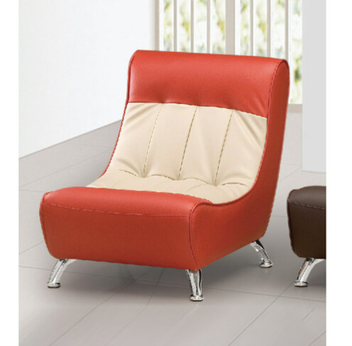 H427-3 956單人紅白小沙發