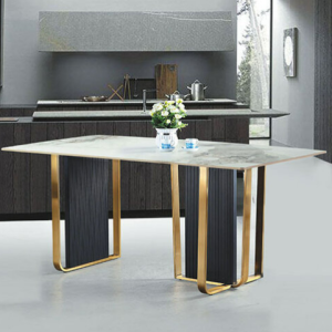 C434-1 T8829香奈兒岩板餐桌 6尺