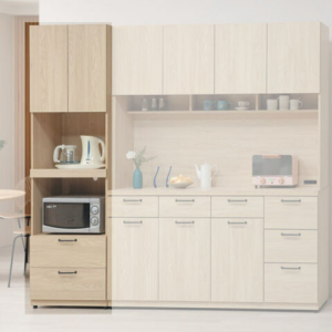 E363-1 2565莉維亞拉盤收納櫃 附1片活動隔板可調整