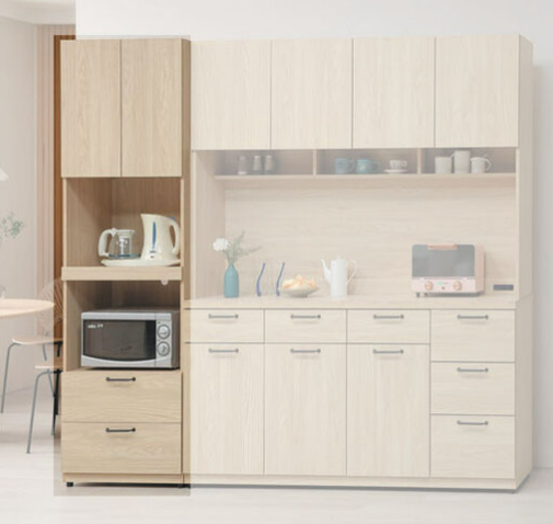 E363-1 2565莉維亞拉盤收納櫃 附1片活動隔板可調整