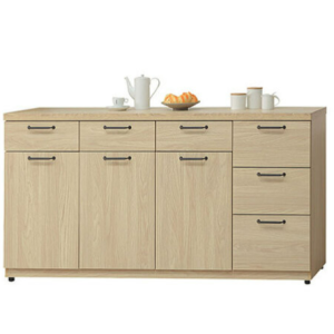 E363-3 2575莉維亞5尺餐櫃 下座 附*2活動隔板 (可調整)