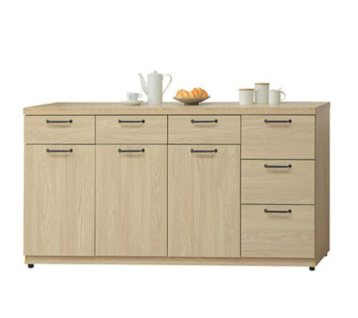 E363-3 2575莉維亞5尺餐櫃 下座 附*2活動隔板 (可調整)