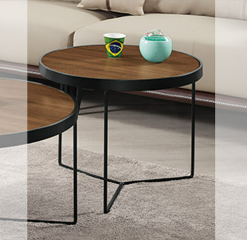 A1424-3 佐伯克圓型茶几 中