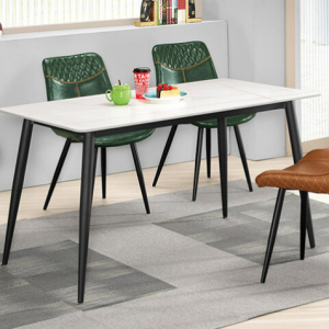 A1804-1 蘇珊4.6尺岩板餐桌 桌面12mm岩板