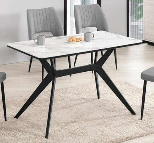 A1804-2 艾爾曼4尺岩板餐桌 桌面8mm岩板