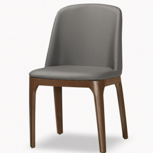 A1874-4 維倫餐椅 皮 五金腳 (坐高46.5公分)