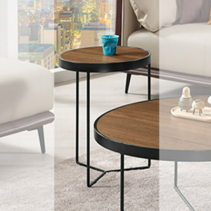 A1424-4 佐伯克圓型茶几 小