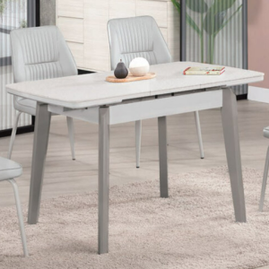 A1811-2 娜莉莎4尺多功能岩板餐桌 霧面 桌面8mm岩板