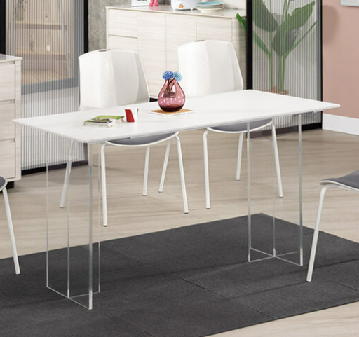 A1813-1 華爾4.3尺岩板餐桌 霧面 ⊙桌面10mm岩板