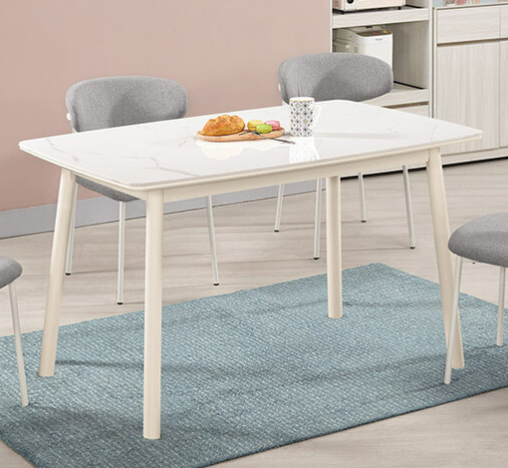 A1814-2 傑克森4.3尺岩板餐桌 桌面9mm岩板