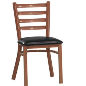 A1874-12 茉莉餐椅 皮 五金腳