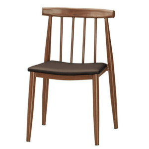 A1874-9 安迪餐椅 皮 五金腳 坐高46.5公分