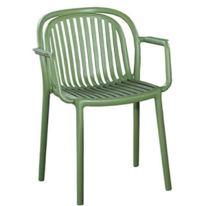 C489-13 T2373休閒椅 綠 PP