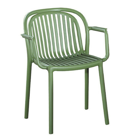 C489-13 T2373休閒椅 綠 PP