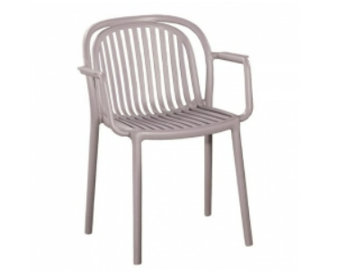 C489-15 T2373休閒椅 卡其 PP