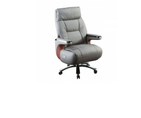 C469-2 A2313牛皮辦公椅 ＊電動.按摩.二段式