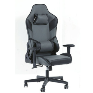 C471-4 W-6818辦公椅 灰+黑