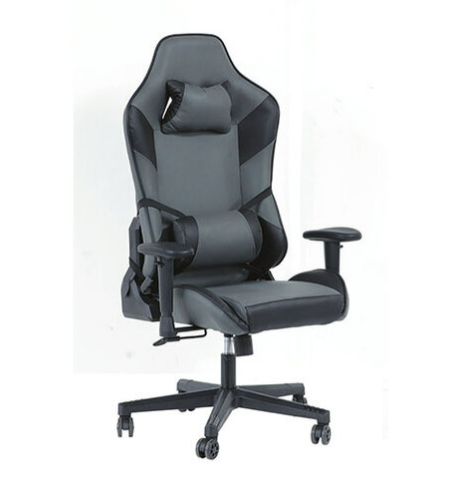 C471-4 W-6818辦公椅 灰+黑